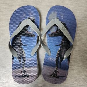 Gap Kid's Dinasaur Flip Flops - SIZE 5/6
